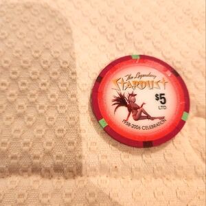 Collectors Stardust Casino chip